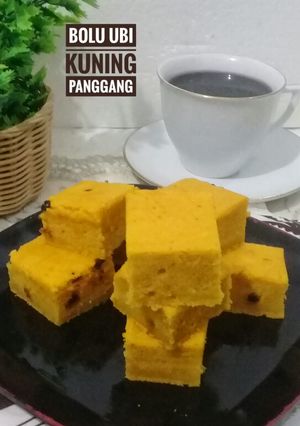Foto resep Bolu Ubi Kuning Panggang, Lembut Banget