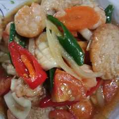 Cah Wortel Tofu Seafood রেসিপির প্রধান ছবি