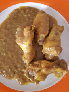 Una foto de Pollo al curry en Thermomix