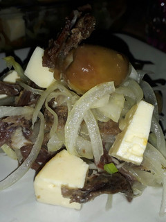 Una foto de Picada de Charqui a la chilena