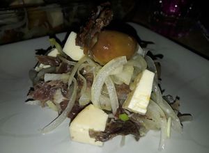 Una foto de Picada de Charqui a la chilena