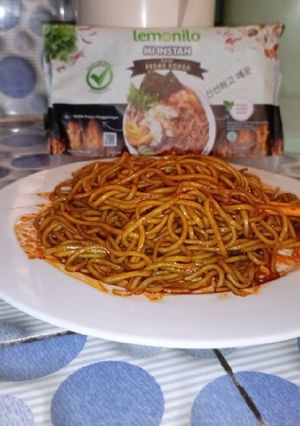Foto resep Mi Lemonilo Pedas Korea