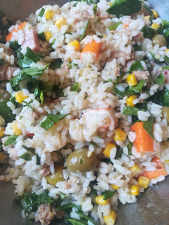 Una foto de Ensaladilla de arroz