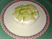 Une photo de fromage saint moret