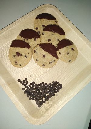 Una foto de Galletas de avena chocolate y naranja aptas APLV 🍪