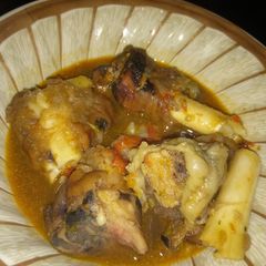 A picture of Ram head perpersoup.