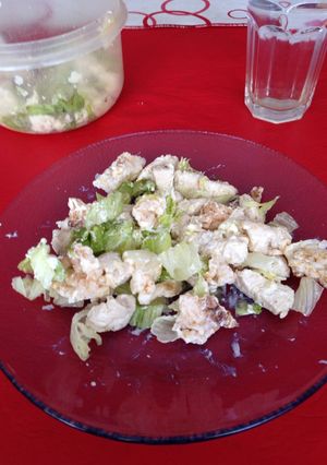 Una foto de Ensalada Cesar sin gluten 😃