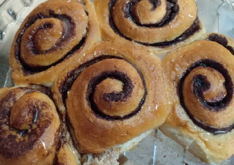 Resep 63. Sourdough Cinnamon Roll yang Enak Banget