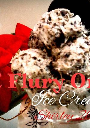 Foto resep MC flurry Oreo ice cream