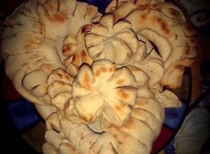 Una foto de Pan casero o roscas saladas