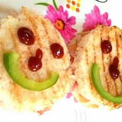 A picture of Bread Malai Sandwich.