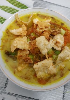 Foto resep Soto daging susu