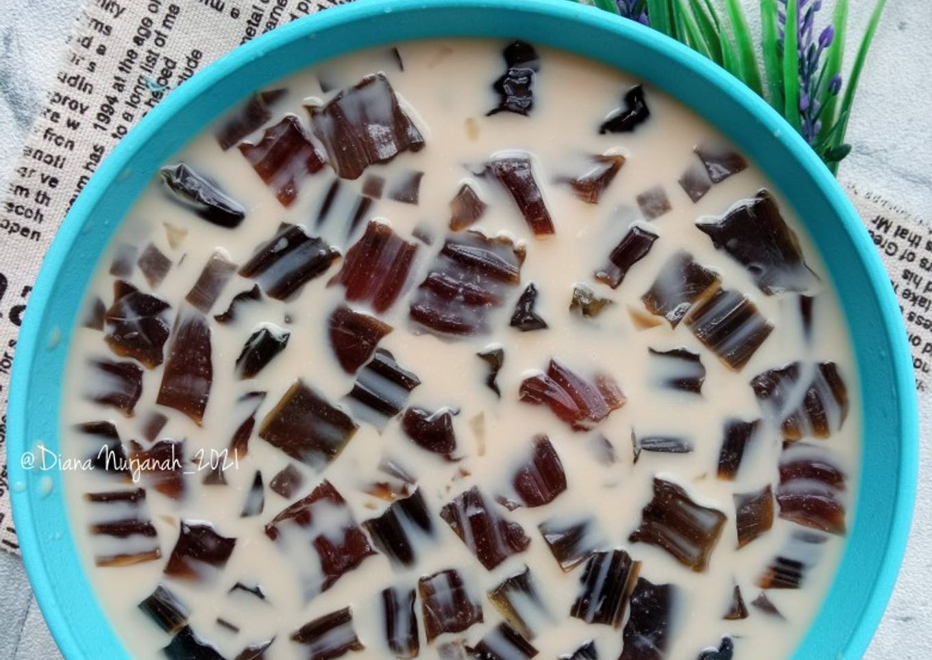 Es Cincau Hitam Gula Merah