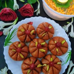 A picture of Pistachio Milk Peda.