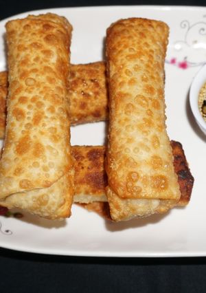 Una foto de Rollitos Primavera
