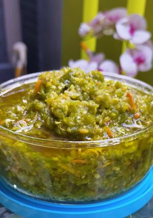 Foto resep Sambal hijau teri medan