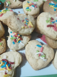 Una foto de Cookies de limón y coco