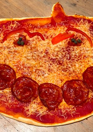 Une photo de Pizza Halloween