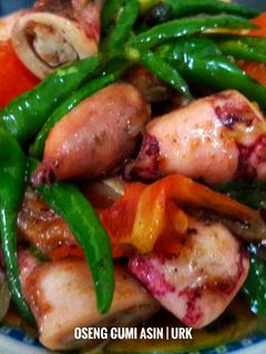 Foto resep Oseng Cumi Asin