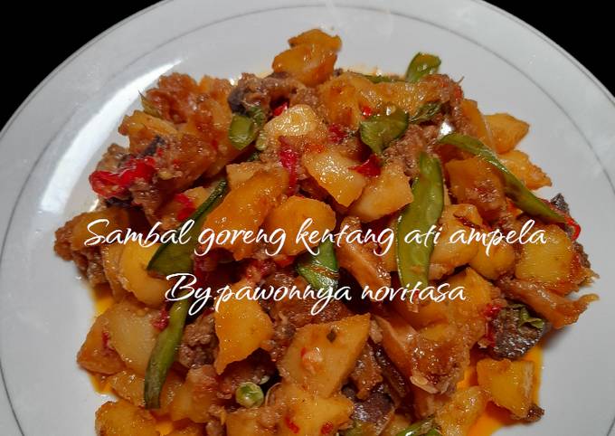 Resep Sambal Goreng Kentang Ati Ampela (sambal Goreng Ati) Oleh Novita ...