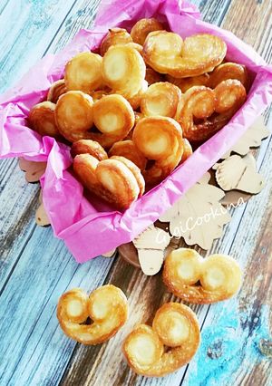 Une photo de Biscuits palmiers