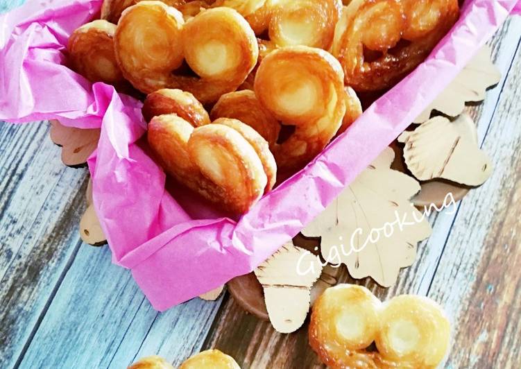Recette: Biscuits palmiers