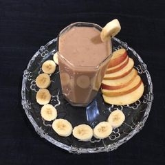 A picture of Banana Apple Smoothie.