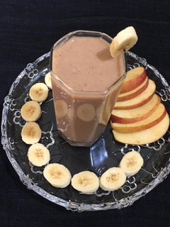 A picture of Banana Apple Smoothie.