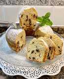 Rosca de almendras y pepitas de chocolate, sin gluten