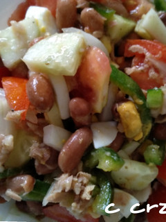 Una foto de Ensalada de judías