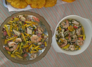 Una foto de Ceviche tropical