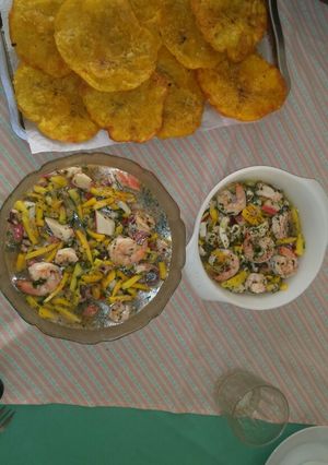 Una foto de Ceviche tropical
