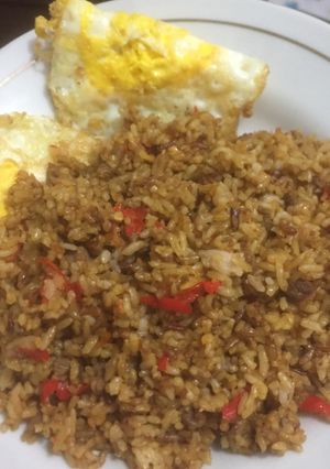 Foto resep Nasi goreng kambing