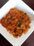 Creamy mushroom( farfalle pasta