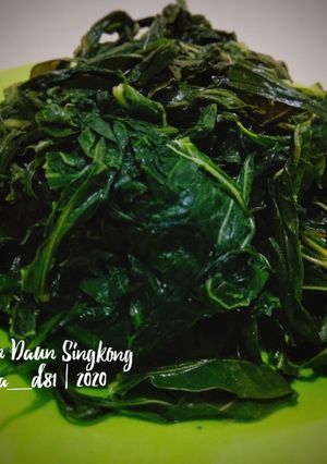 Foto resep Rabusan Daun Singkong Empuk dan Tetap Hijau