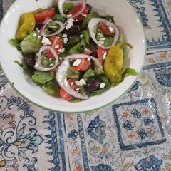 A picture of Easy & quickly colorful salad.