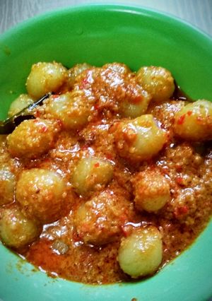 Foto resep Cilok Bumbu Kacang Pedas