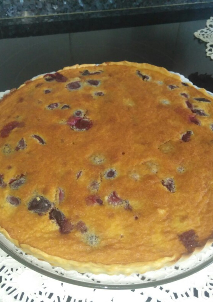 Una foto de Tarta de cerezas