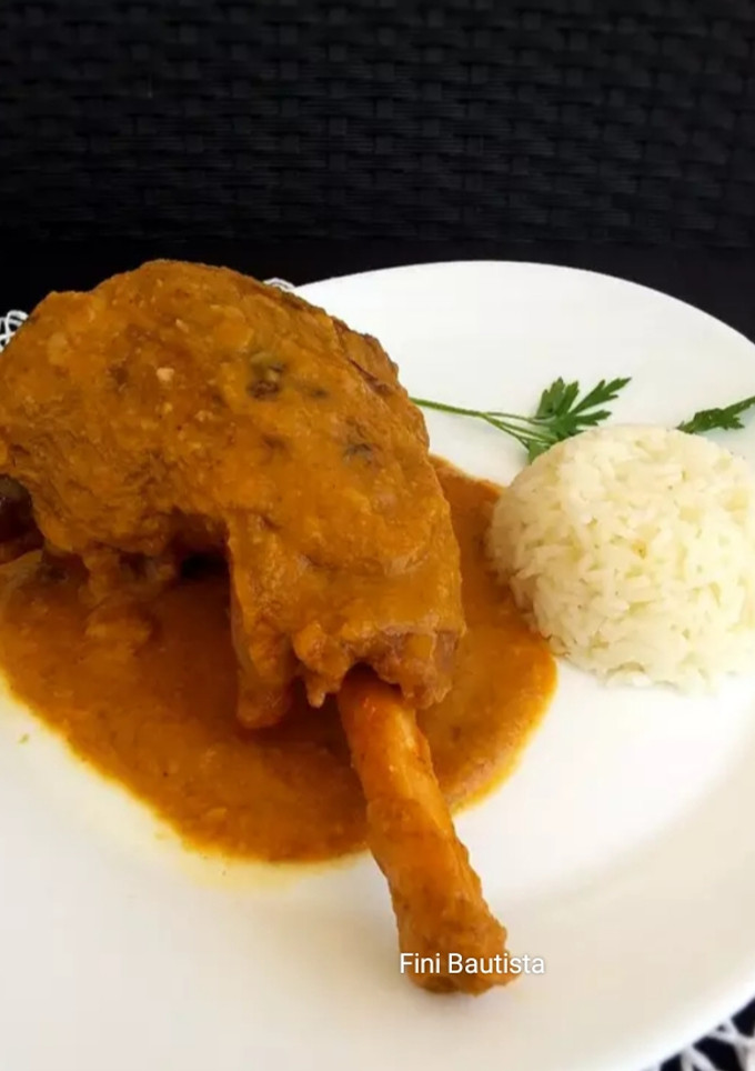 Una foto de Codillo de cordero en salsa