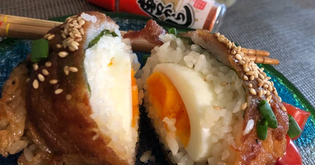Egg onigiri rice ball recipes easy & tasty ideas for home cooking
