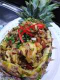 ข้าวผัดสับปะรด​กุ้งสด