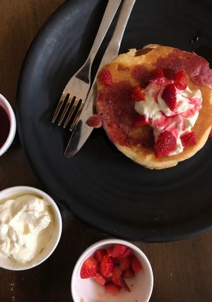 Foto resep Fluffy Pancakes