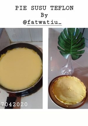 Foto resep PIE SUSU TEFLON ANTI GAGAL,SIMPEL BANGEEETTT