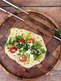 Beef Kofta Kebabs with Yoghurt Flatbread