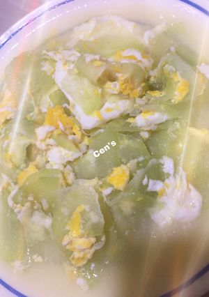 Foto resep Labu siam tumis telur