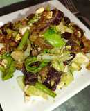 Теплий салат 🥗 з телятиною