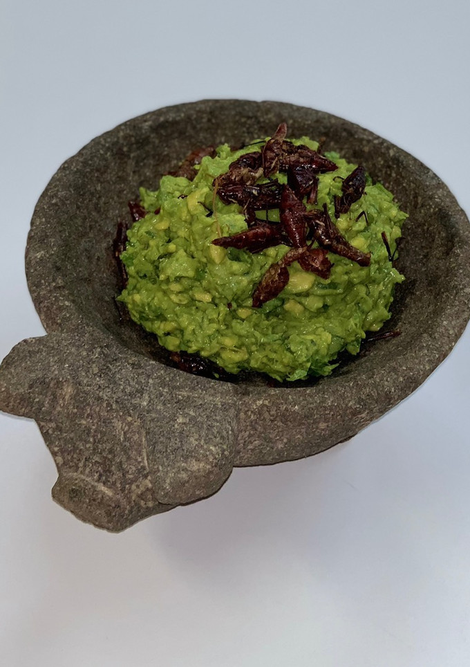 Una foto de Guacamole mixteco zapoteco