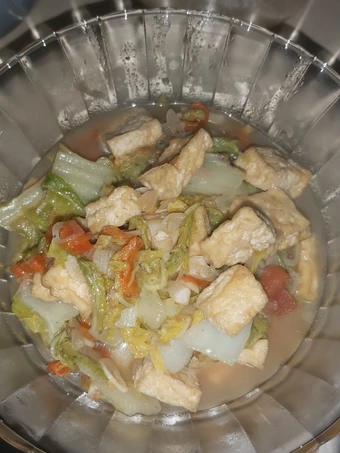 Langkah Gampang Menyiapkan Resep Oseng sawi putih campur tahu yang Lezat Anti Ribet, Bisa Manjain Lidah