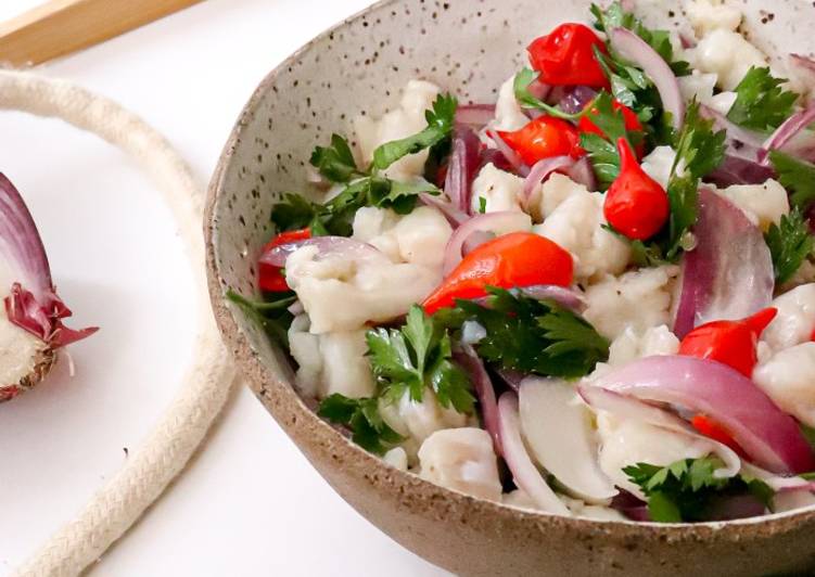 Ceviche de dourada - Tudogosreceitas