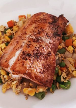 Foto resep #622 salmon steak saya